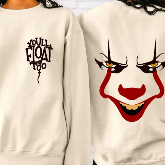 IT Halloween Sweatshirt - Picture 1 of 1